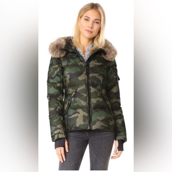 SAM. Blake Down camo puffer jacket XS - Picture 5 of 5